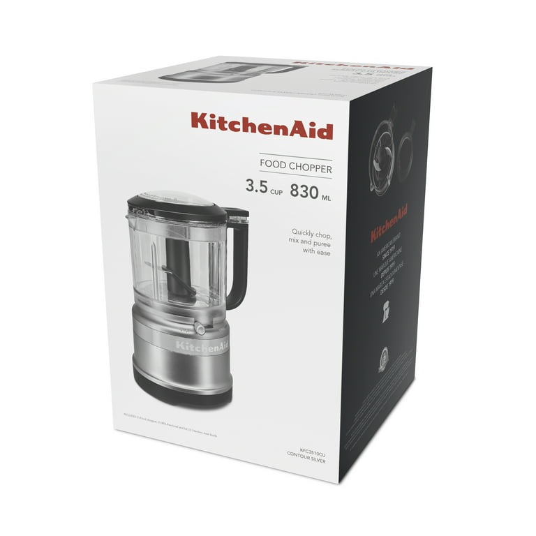 KitchenAid Food Processor, Chop, mix or puree the daily use ingredients  with KitchenAid 3.5 Cup Food Chopper to save prep time and clean up time.  #FoodChopper #KitchenAid, By KitchenAid India