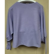 Anne Klein LIGHT LAVENDER Dolman Sleeve Sweater, US Small