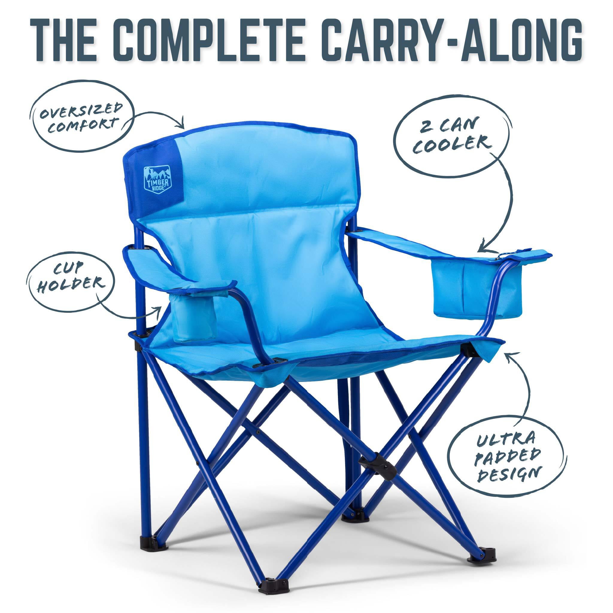 Timber Ridge LIRA™ Oversized Camping Chair with Built-In Cooler