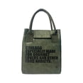thumbnail image 1 of AMLESO Multifunctional Lunch Box Tote Bag Reusable Tearproof Portable for Gifts Green, 1 of 3