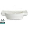 thumbnail image 4 of American Standard 0900.001 Estate 24" Pedestal Bathroom Sink Only - White, 4 of 7