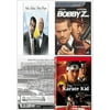 Assorted 4 Pack DVD Bundle: Incident In A Small Town, Bobby Z, John Deere Plow Day, The Karate Kid