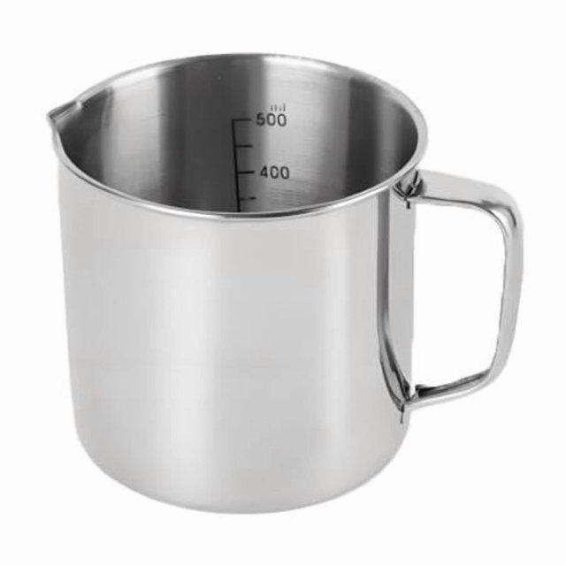 Jarra medidora de acero inoxidable para espresso, espumador de leche para café, bar, cafetería, latte, , café, bricolaje