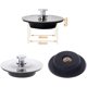 thumbnail image 2 of Drain Plug, Universal Drain Plugs 42 to 45mm, Bathtub Stopper, Sink Stopper for Bathtub, Kitchen, Bathroom, 2 of 4