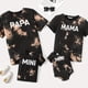 thumbnail image 1 of Camiseta De Manga Corta A Juego Con La Familia Y Estampado De Letras En Toda La Prenda, Mameluco, Papá Y Yo, Ropa A Juego Para Bebés, Mamá, Papá, Niñas Y Niños, 1 of 4