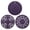 🔥 Purple_New, variant on Gifts Ufehgfjh Silicone Trivet Set Non Slip Carved Heat Resistant Potholders Countertop Protector Set of 3 Kitchen Heat Pads Oven Safe Silicone Hot Pads Non Slip Trivet Set