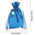 thumbnail image 3 of Bdday Mini Gift Bags New Christmas Gift Bag Drawstring Gift Bag Christmas Aluminum Foil Bag Christmas Gift Bag Christmas Decorations for Home, 3 of 3