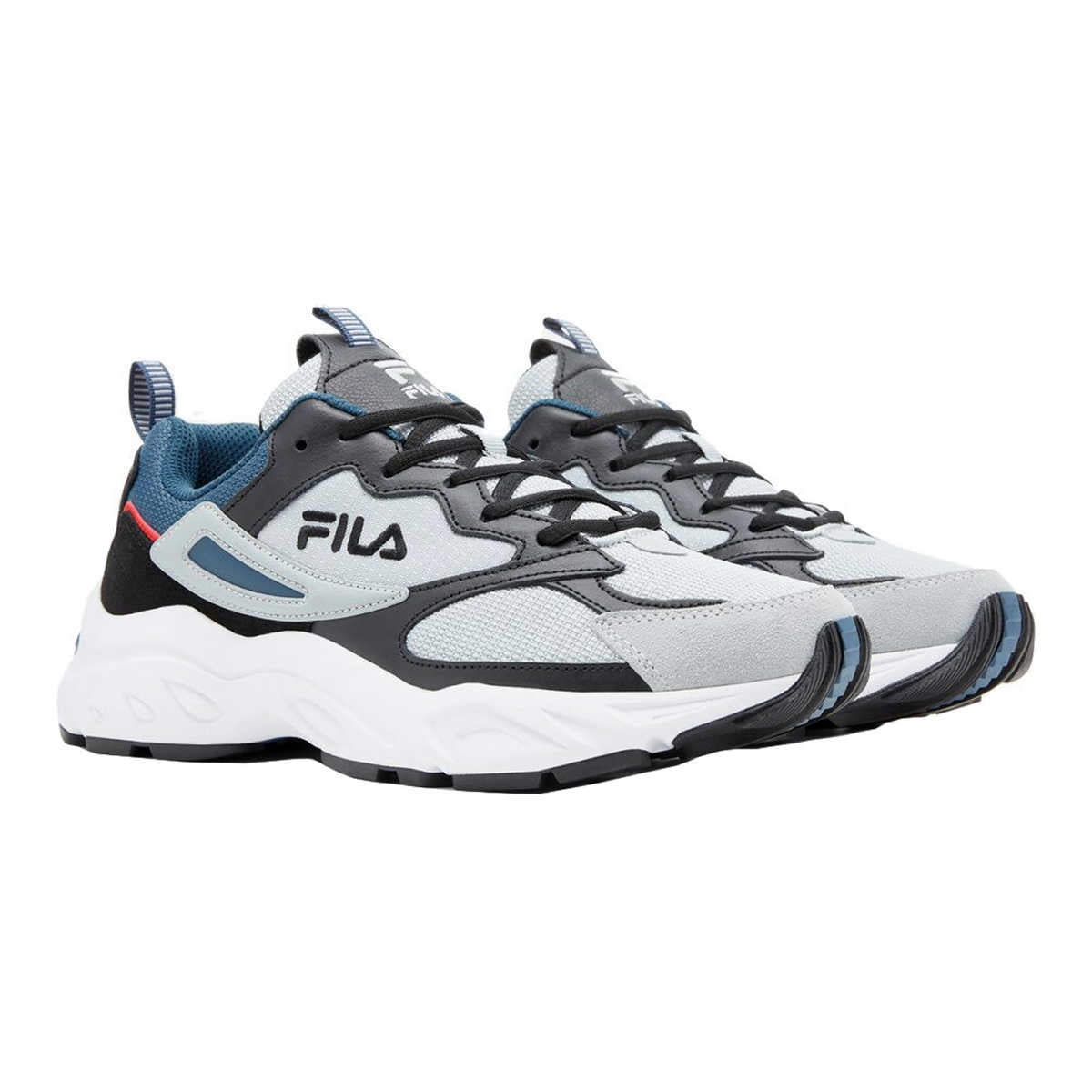 FILA Men's Recollector Trail Sneaker Shoes (Grey/Black/Blue, - Walmart.com