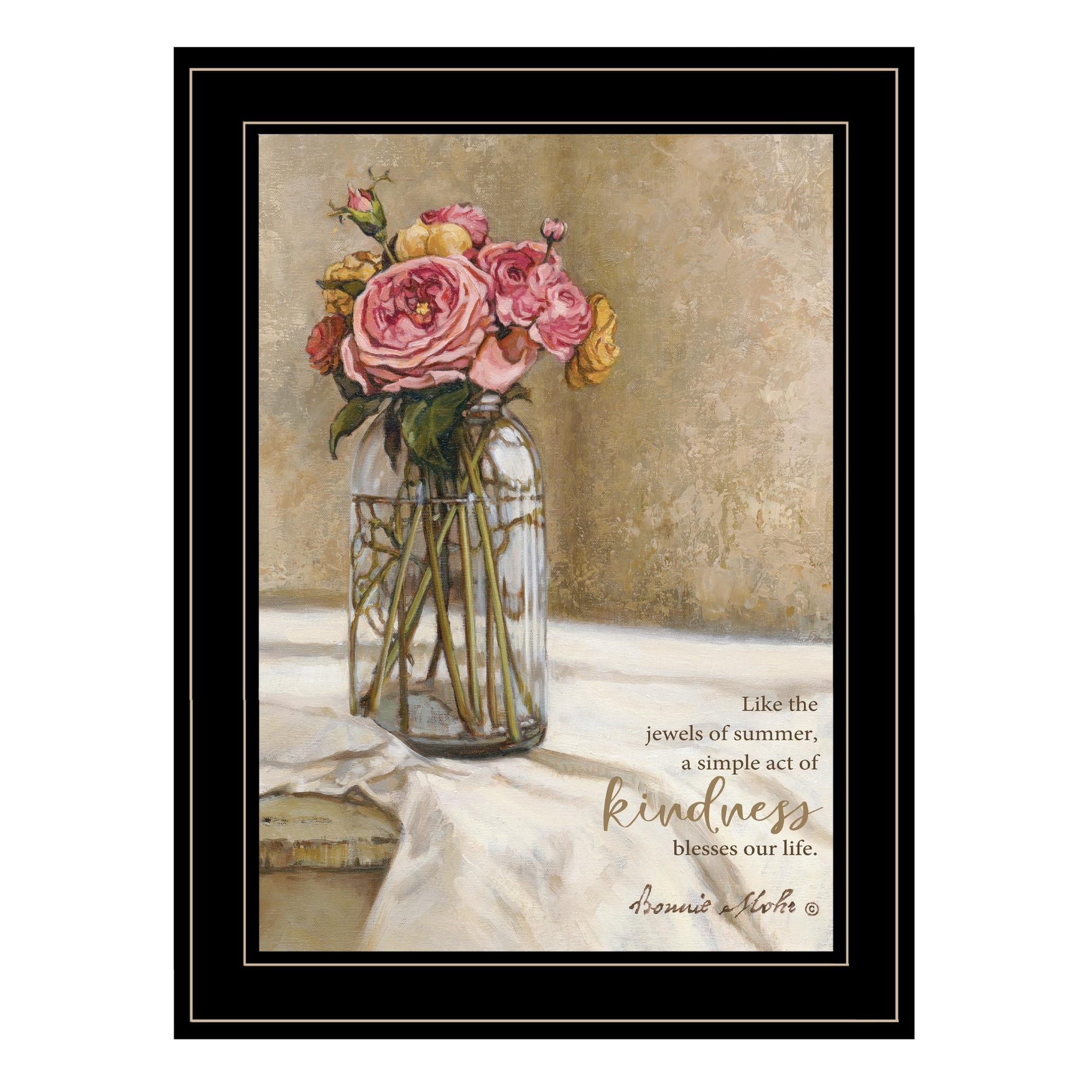 Jewels of Summer by Bonnie Mohr Print Wall Art Wood Multi-Color