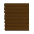 thumbnail image 4 of The Great American Store- 1800 Series 100% Authentic Microfiber Pack of 8 Fitted Sheet / Bottom Sheet 15 Inch Deep Pocket (Solid Chocolate, Full) - ALL ROUND ELASTIC FOR PERFECT FIT, 4 of 6