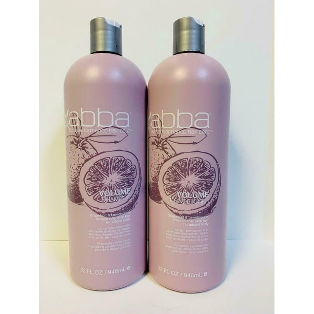 ABBA PURE VOLUMIZING SHAMPOO & CONDITIONER FULL SIZE LITER DUO SET 33