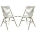 thumbnail image 2 of SAFAVIEH Wren 19" High Spindled Dining Chair, Grey, Set of 2, 2 of 10