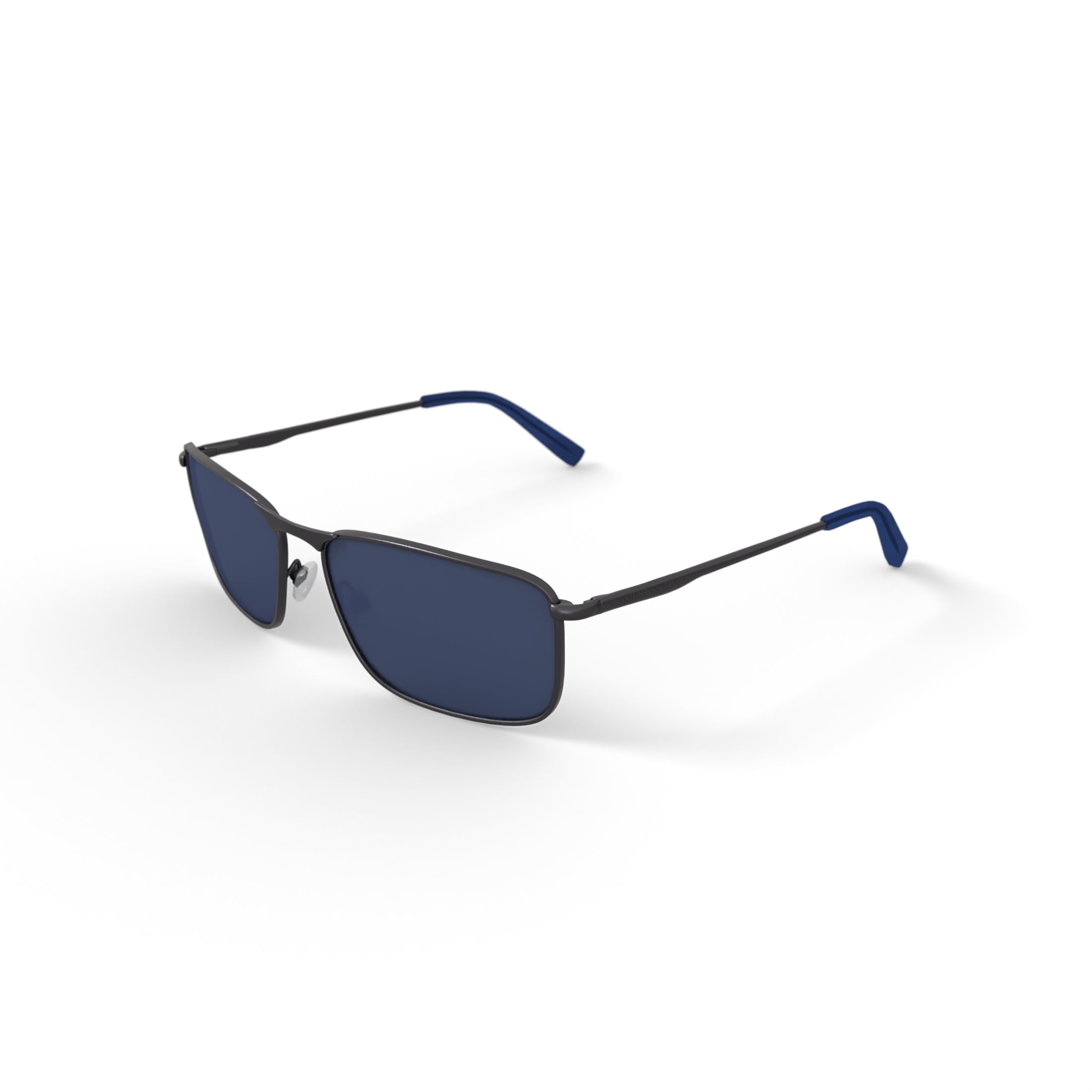 Caribbean Sun Rx'able Unisex Polarized Sport Sunglasses, Bonefish Cay, Matte Gunmetal, 58-16-136