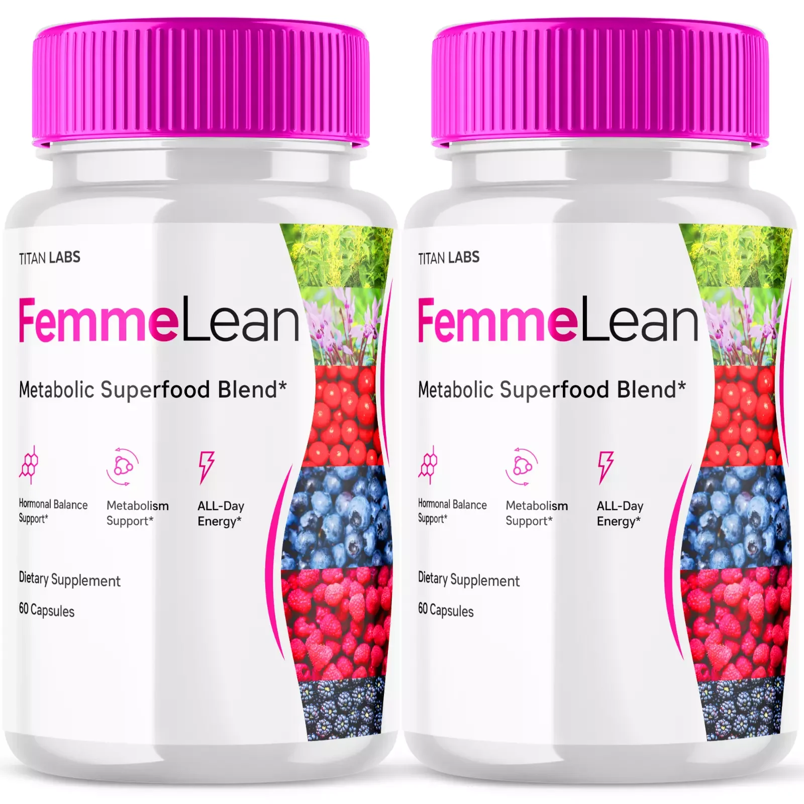 Femme Lean Keto - Support for Weight Management and Energy Boost (2 Pack)