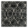 thumbnail image 2 of Unique Loom Tucson Collection Area Rug - Pima (6' Square Black/Ivory), 2 of 6