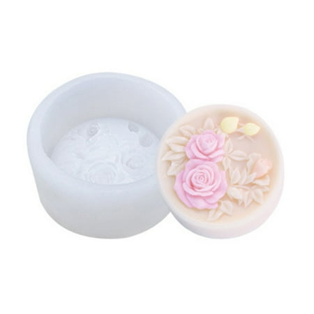 

YEUHTLL Mooncake Mold Chocolate Muffins Cup Mid-Autumn Festival Snowy Moon Cake Baking Pans Handmade Silicone Soap Molds for Kid