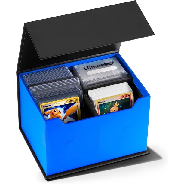 Toploader Trading Card Storage Case 2 Row Flip Box w