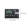 thumbnail image 2 of LOVEVER Tuners d'Instruments Guzheng Tuner Musique Métronome 6.6X10.1CM Noir, 2 of 8