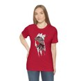 thumbnail image 5 of Samurai In Attacking Stance Japanese Flag T-Shirt, 5 of 9