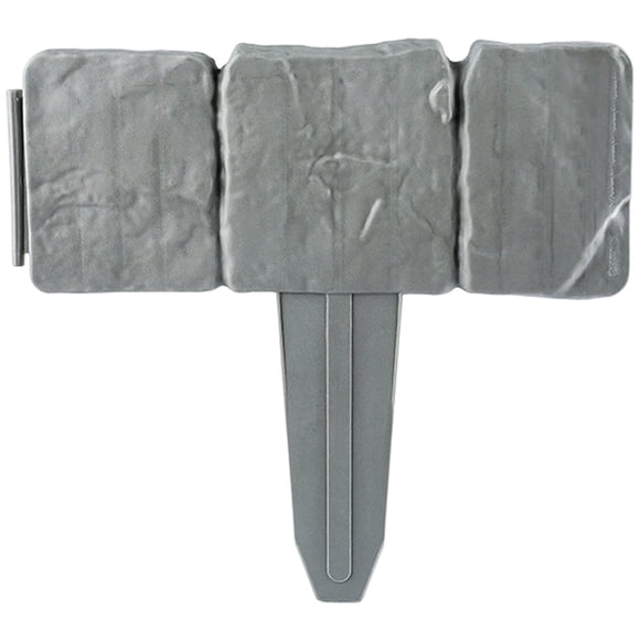 Hydrating Imitation Stone Garden Fence Garden Edging Stone Form Design Deform Garden Edging Border Garden Yard Supply For Gardens Landscaping Farms-B