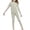 Green, variant on Loopsun Girls Long Sleeve Round Neck Shirts with and Pants Thermal Loungewear Outfit Beige, 14-15 Years