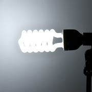 Andoer Spiral Fluorescent Bulb 135W 5500K Daylight CRI90 E27 Socket Energy Saving for Studio Photography Video