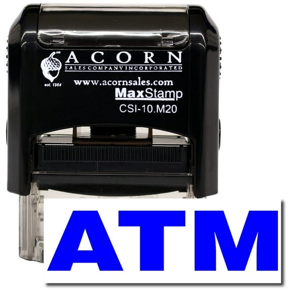 Self-Inking ATM Stamp