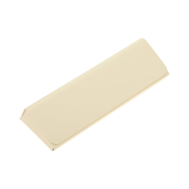Estuche para gafas portátil plegable triangular 1 Pc de Bargains Únicos color amarillo