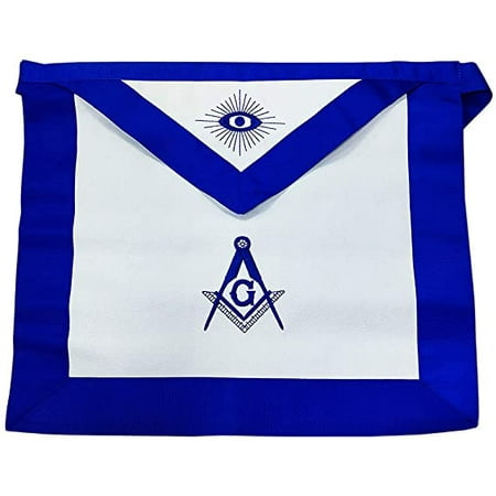 

Masonic Master Mason Blue Lodge Apron