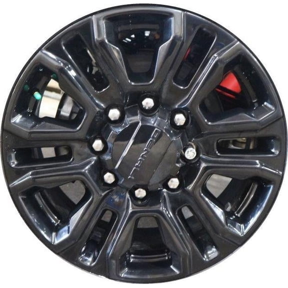 Factory Replacement New Alloy Wheel for 2021-2023 GMC Sierra 2500 20 x 8.5 inch Black Rim