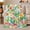 Island Blossoms, variant on Bright Hibiscus with Monstera and Palm Leaves, Energetic Tropical Style for Flower Lovers, Island Leaf Garden and Housewarming Gift, Cozy Flannel Blanket for Sunroom and Bedroom, Home Decor