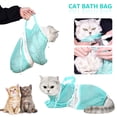 thumbnail image 2 of Sac de Bain pour Toilettage de Chat Sac de Lavage pour Toilettage de Chat Sac de Lavage de Chat Réglable Anti-Morsure Coupe des Ongles Filet de Douche, 2 of 6