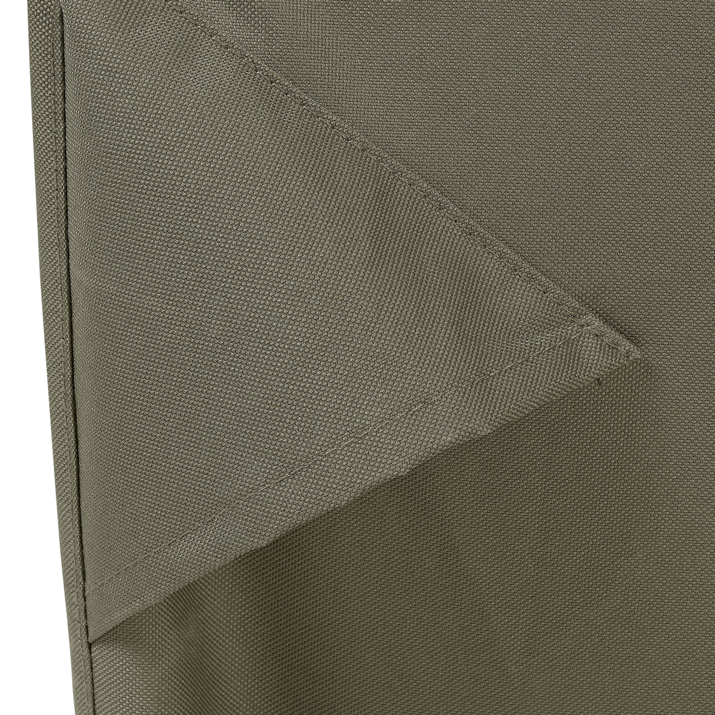 Mainstays Sandell 40 Inch Square Outdoor Fire Pit Table Cover in Gray, Medium