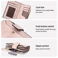 thumbnail image 3 of GOIACII Small Women Wallet PU Leather Bifold Wallet Credit Holder Ladies Compact Wallet with Coins Zipper Pocket, 3 of 8
