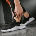 thumbnail image 4 of GHFKKB Men's Running Shoes Breathable Comfortable Walking Shoes Casual Mesh Fitness Shoes, 4 of 5