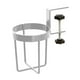 thumbnail image 2 of Bracket de acero inoxidable para oficina, Estante fijado a la mesa, Compatible con tazas de 3.5-4.5, Organizador de escritorio, Para oficina en casa, Apoya tazas de café, Accesorio de escritorio, 2 of 8