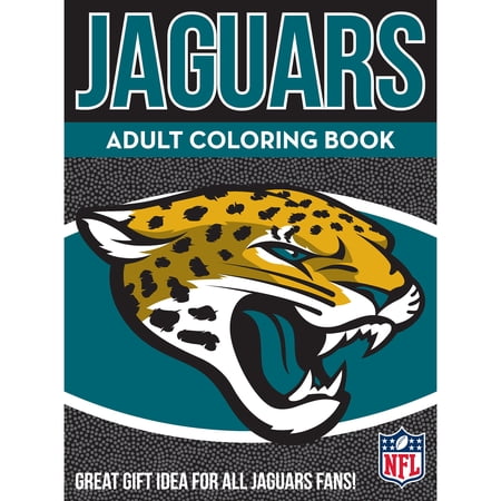 In the Sports Zone – NFL Adult Coloring Book Jacksonville Jaguars