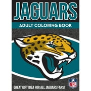 In the Sports Zone - NFL Adult Coloring Book, Jacksonville Jaguars