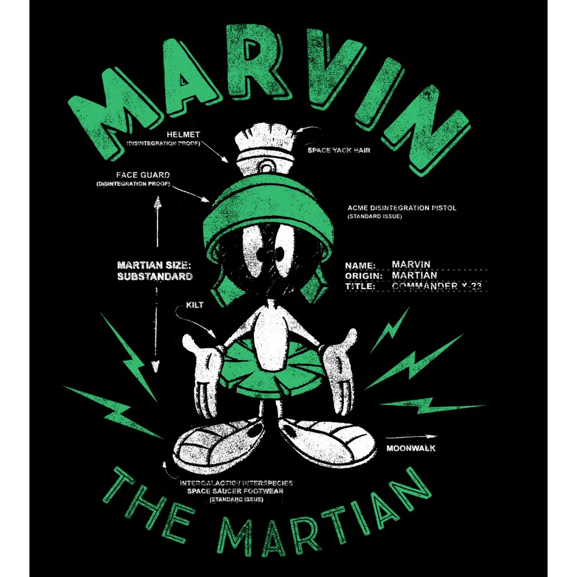 Marvin The Martian Black And White