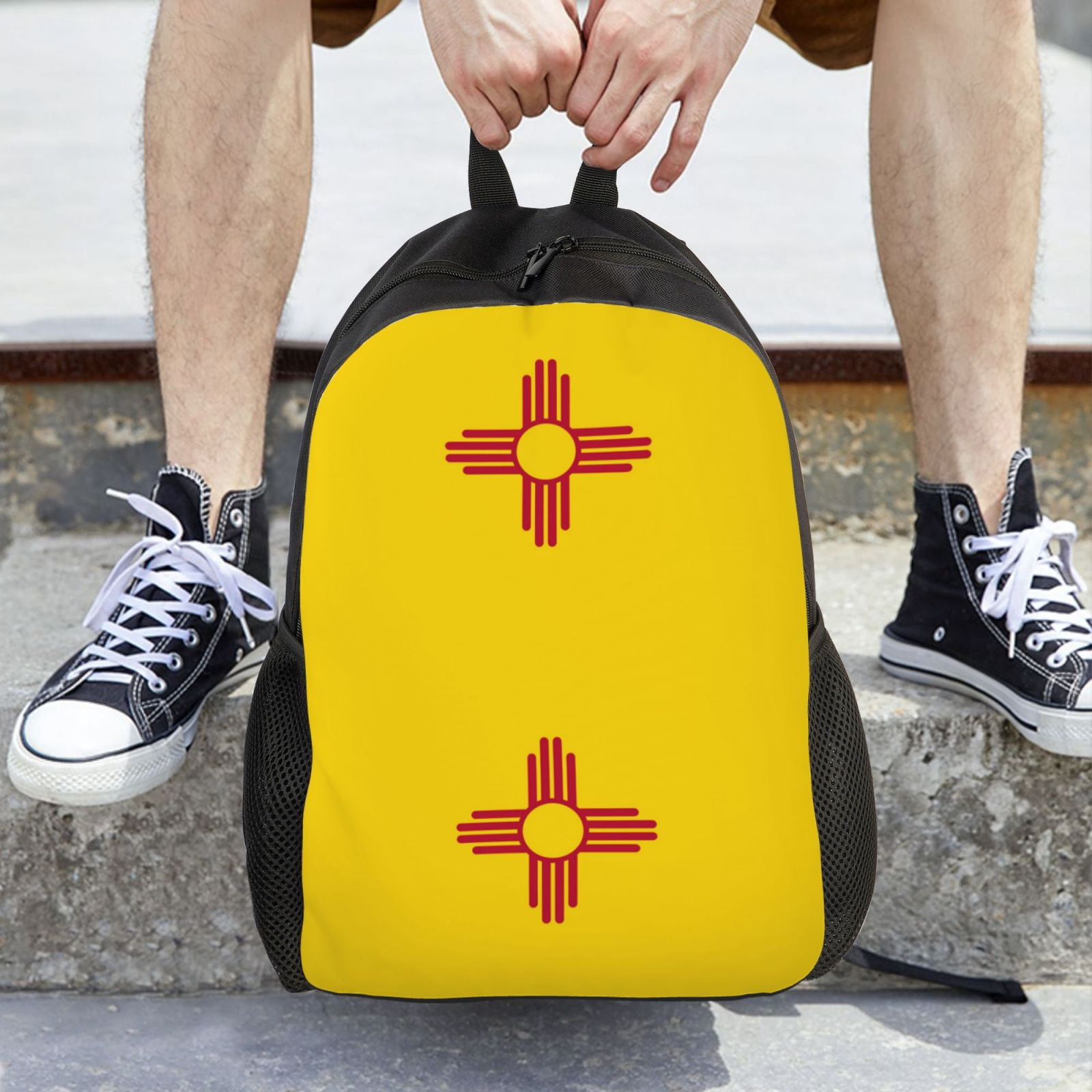 Women Men New Mexico Backpack Lightweight Rucksack Casual Daypack For Laptop Trave