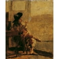 thumbnail image 3 of Hugo Charlemont 15x18 Black Modern Framed Museum Art Print Titled - Seating Smoker, 3 of 5