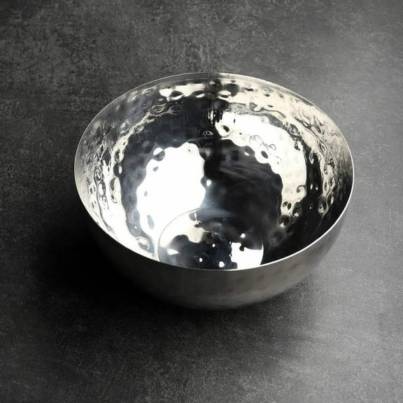 Inox  Full Polished Stainless Steel 8-inch Fruit Bowl