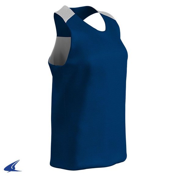 Champro Middie Reversible Lacrosse Pinnie Women's Navy and White