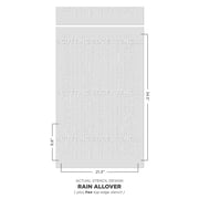 Rain Allover Wall Stencil