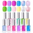 thumbnail image 1 of Set de esmaltes de uñas Beetles, 12 colores, neón, de secado rápido, con bolsa, 1 of 9