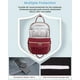 thumbnail image 4 of Mochila para portátil LOVEVOOK para mujer resistente al agua de 15.6 pulgadas, 4 of 9
