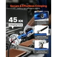 thumbnail image 3 of VEVOR Hydraulic Hose Crimper, Hydra-Krimp AC Hose Crimper Kit with 7 Dies Snap-On, Integral Manual Hydraulic A/C Hoses Crimping Tool for Automotive & Air Conditioning Repair - with Carrying Case, 3 of 9