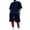 #60Blue, variant on Men's 2 Piece Outfits Oversized Solid Color Short Sleeve Crew Neck T Shirt & Shorts Set Summer Casual Tracksuit