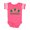 Football Pink and White, variant on Boston Irish Boys or Girls Baby Bodysuit