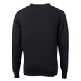 thumbnail image 3 of Men's Cutter & Buck Black Lansing Lugnuts Lakemont Tri-Blend V-Neck Pullover Sweater, 3 of 3